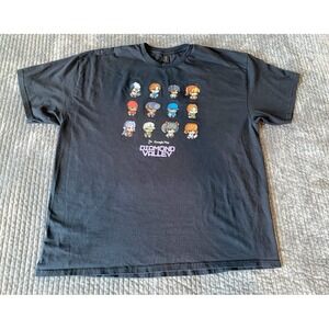 Diamond Valley Google Play 2XL Men's Black Tee-Shirt